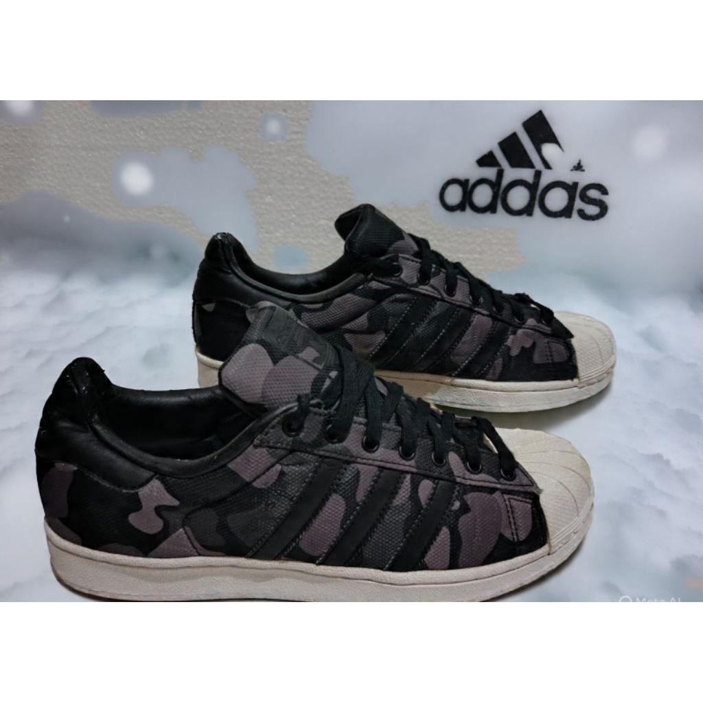 Sepatu Adidas Superstar Size 44 Insole 28