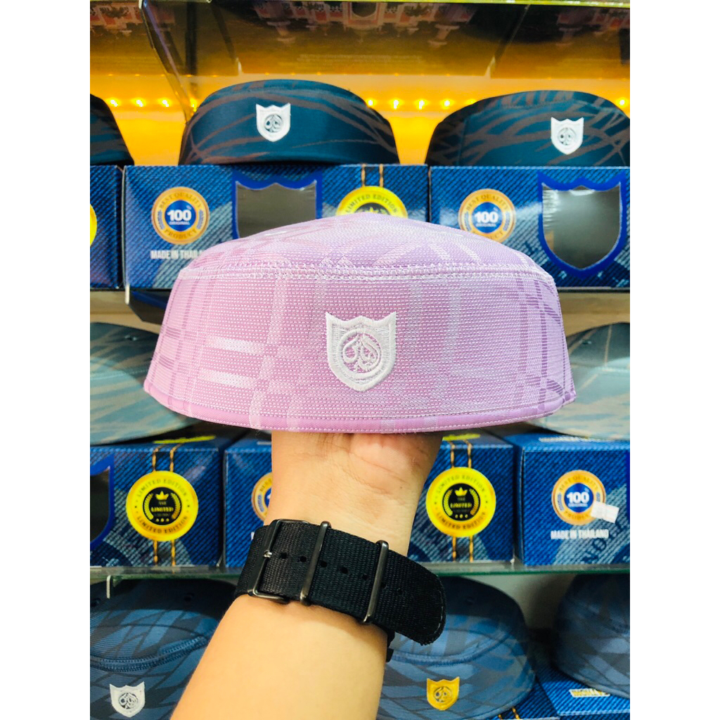 Peci MALAYSIA Merk ELYAS A6, Kopiah Haji Pria Malaisia Putih Hitam Dewasa Anak Laki Laki Kopyah Ori 