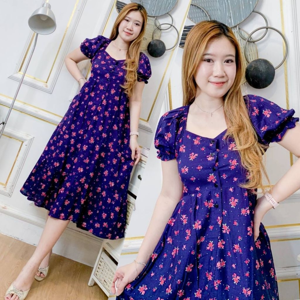 daster bali panjang busui rok susun laura