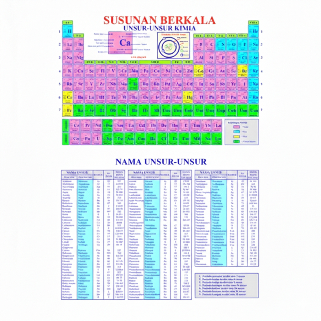 POSTER KIMIA - UNSUR KIMIA