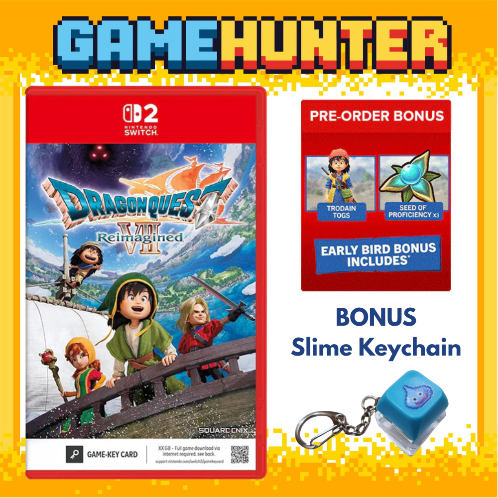 Nintendo Switch 2 / NS2 Dragon Quest VII Reimagined / Dragon Quest 7 Remake / Dragon Quest 7 Reimagi