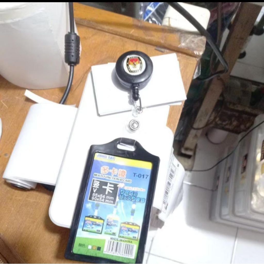 yoyo+Cashing Tempat ID Card Logo KPU