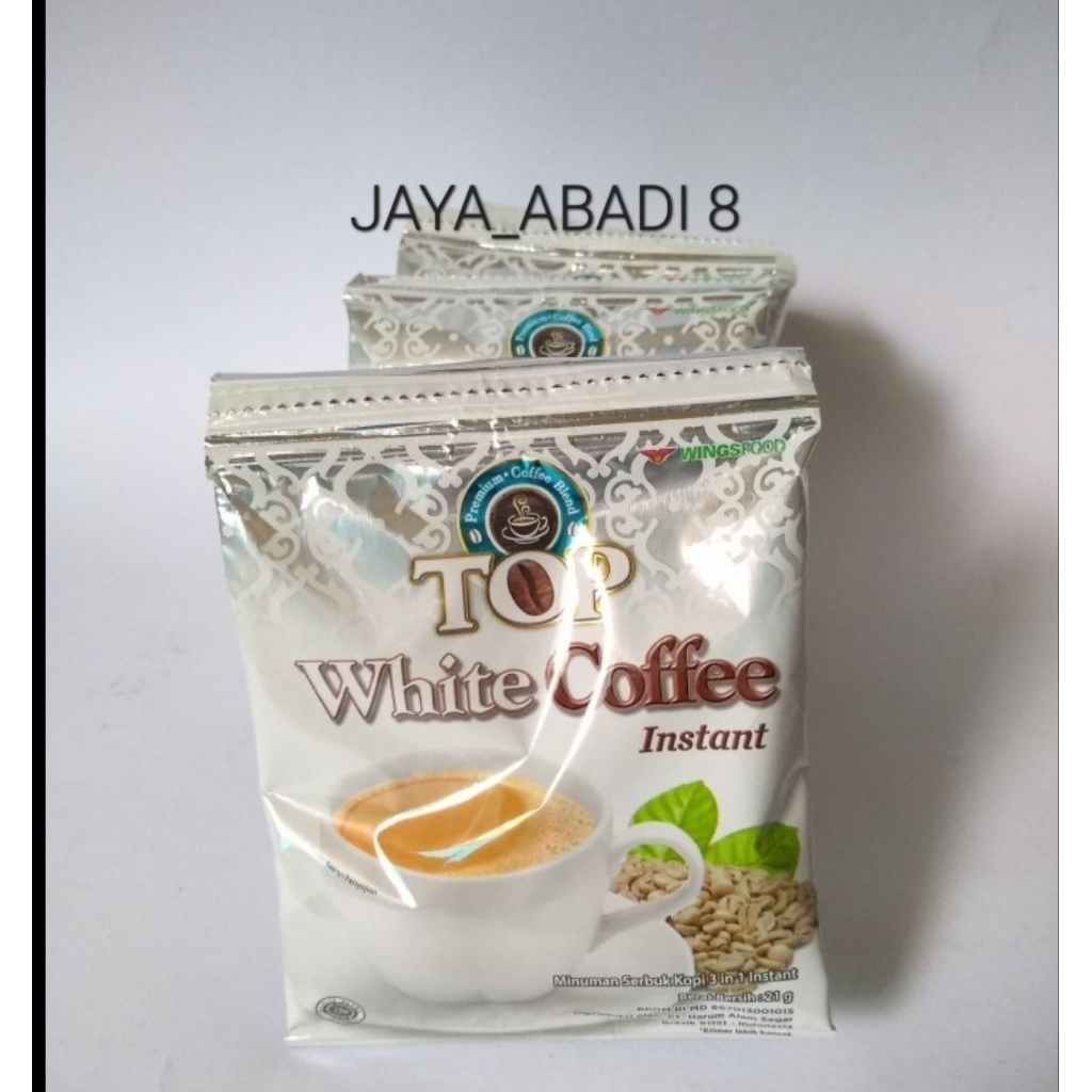 TOP KOPI white coffe 1 renteng isi 12