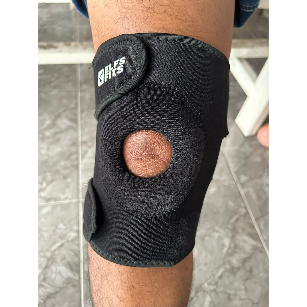 Deker Lutut (Penyangga Lutut) untuk nyeri lutut, Post Cidera
