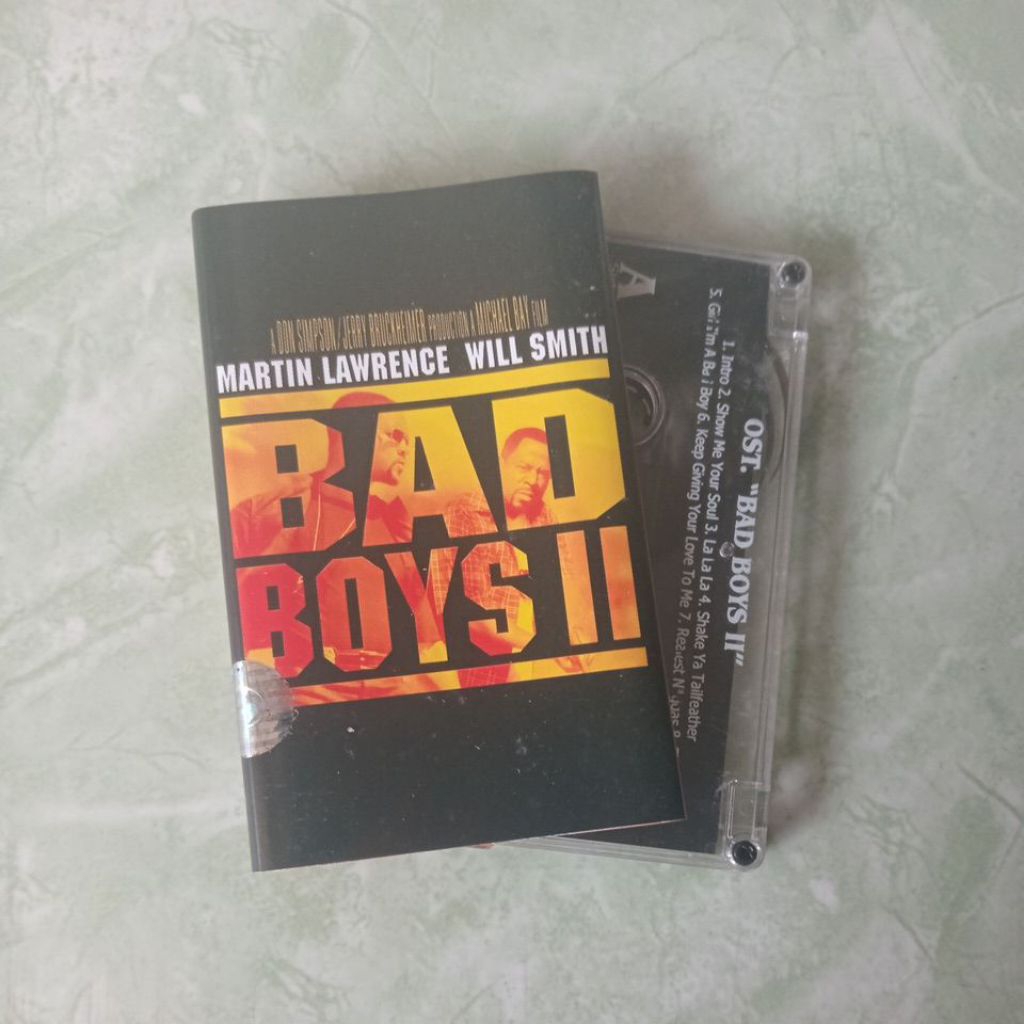 Kaset Ost. Bad Boys II Will Smith Martin Lawrence/universal music