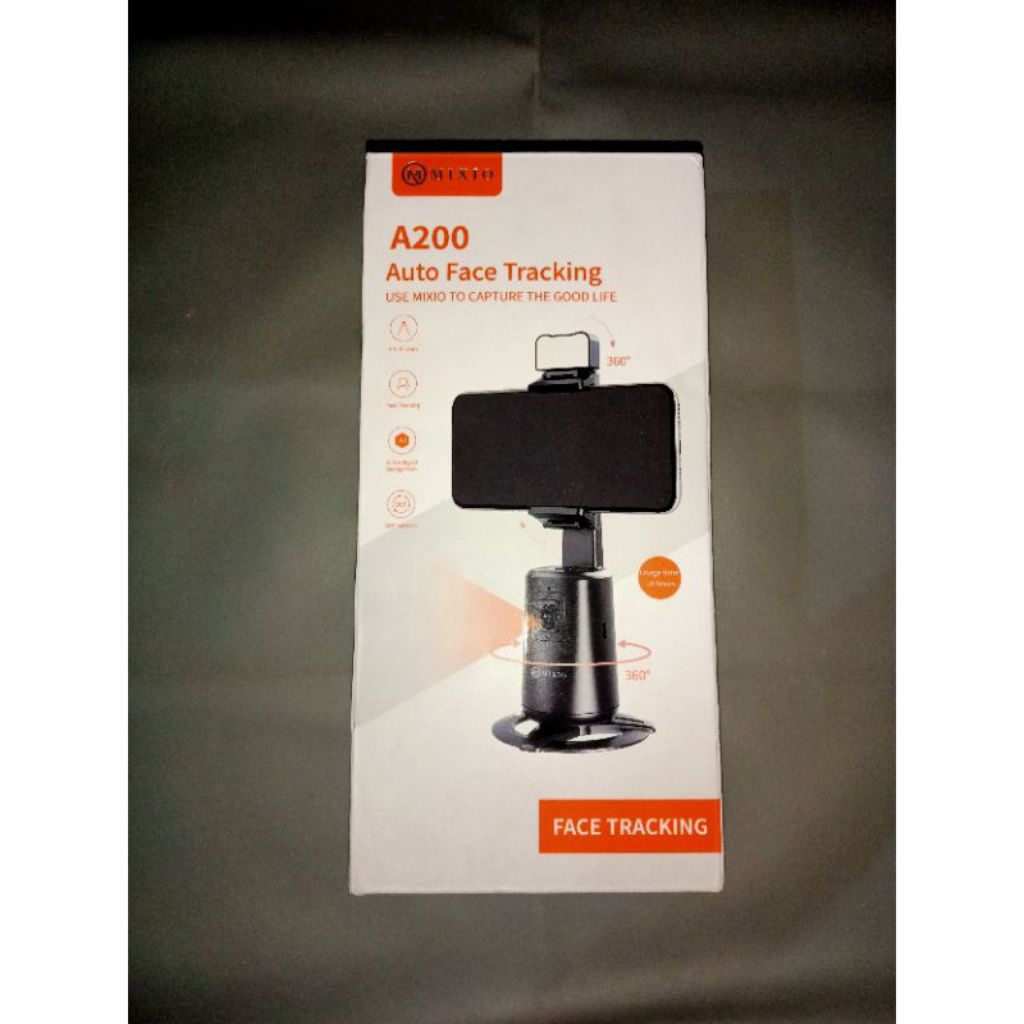 MIXIO A200 Auto Face Tracking Gimbal Handphone Stabilizer 360°