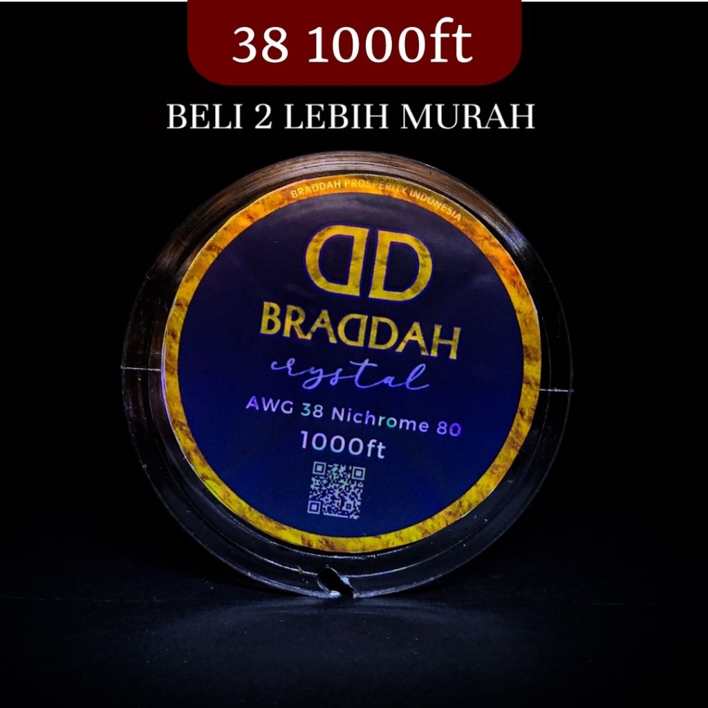 BRADDAH Wire Ni80 awg 38 1000FT || 305 meters