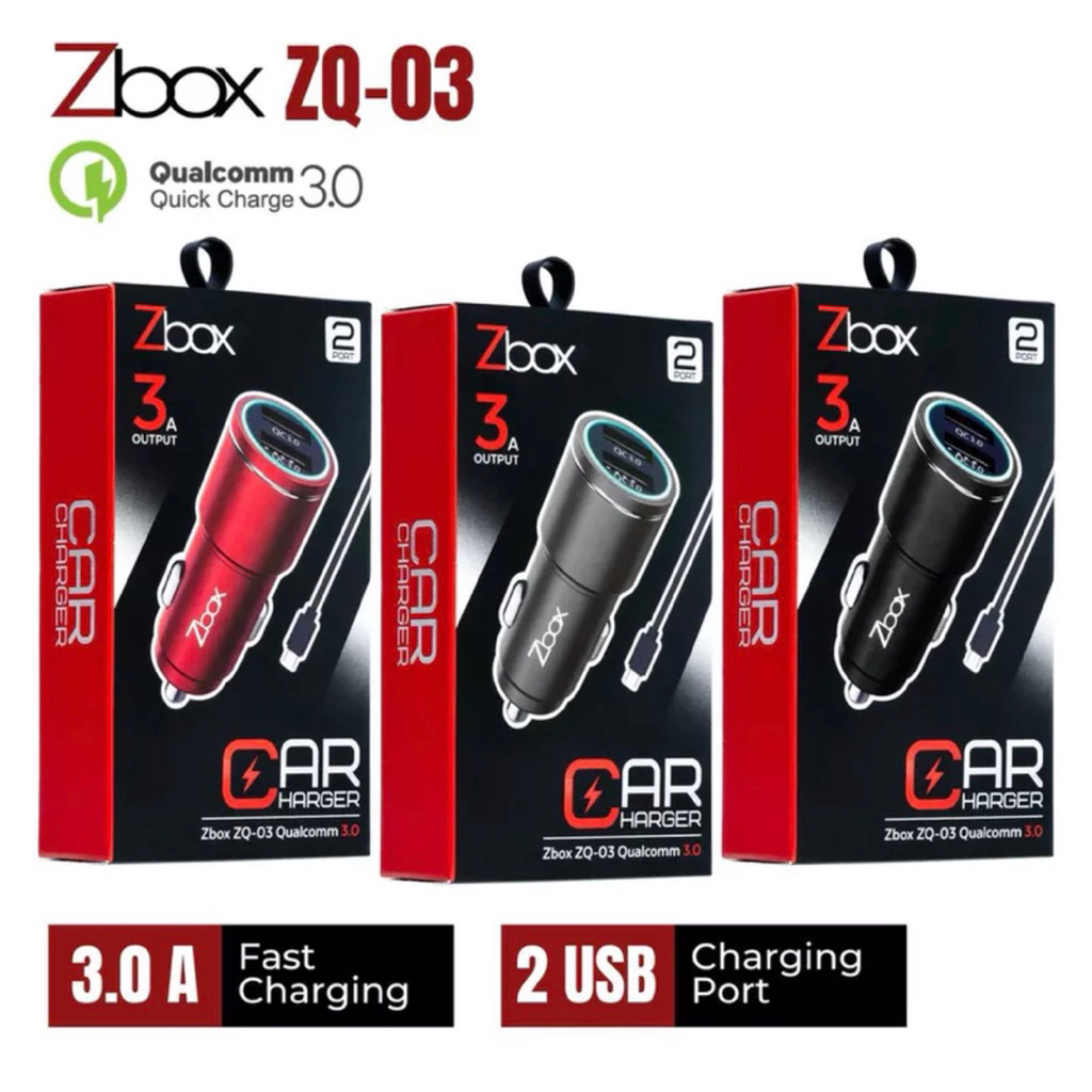 (ZBOX)SAVER ZBOX ZQ-03  | MICRO | TYPE-C | CHARGER MOBIL | SAVER | ORIGINAL