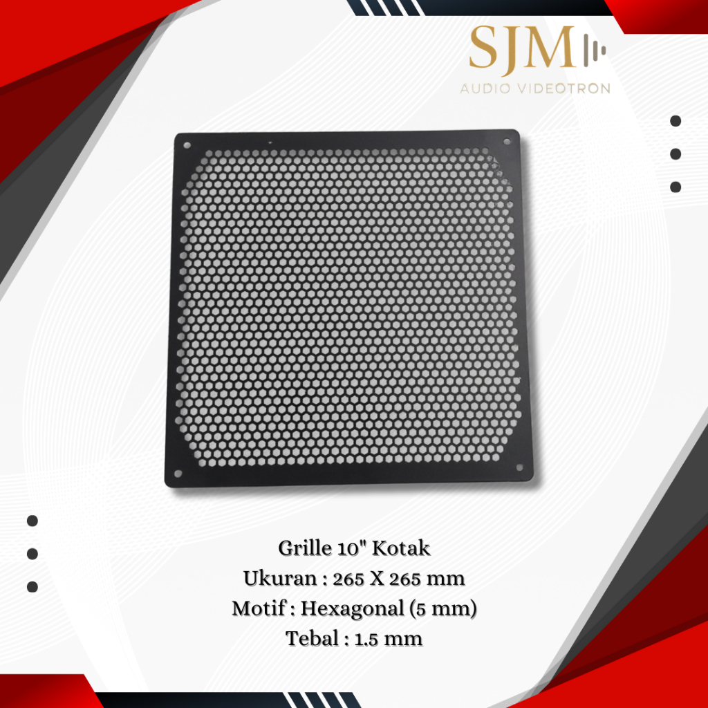 GRILLE - Grile Ram Speaker 10" Kotak
