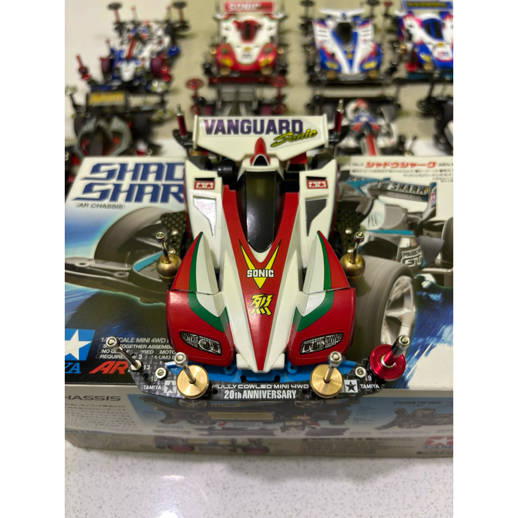 tamiya side damper vanguard sonic rtr 50