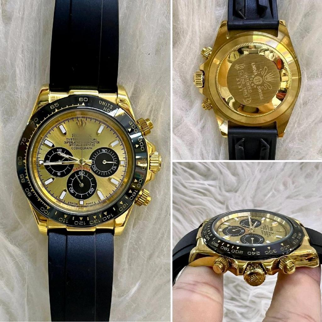DK222 Dk19watchRolex Daytona Gold Japan Quartz