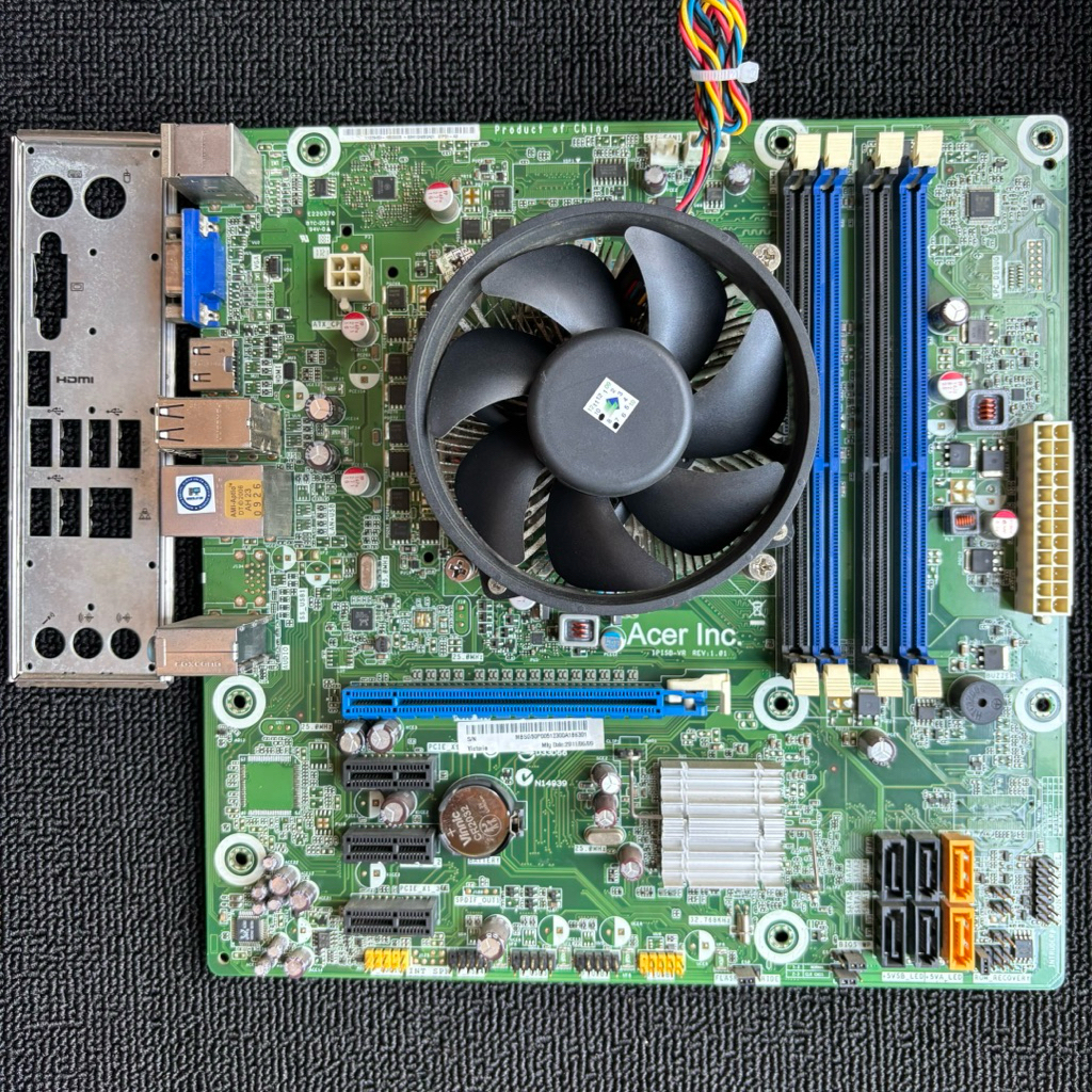 MOBO ACER H67 + CORE I5 2400S + FAN LGA 1155 DDR3 GEN2