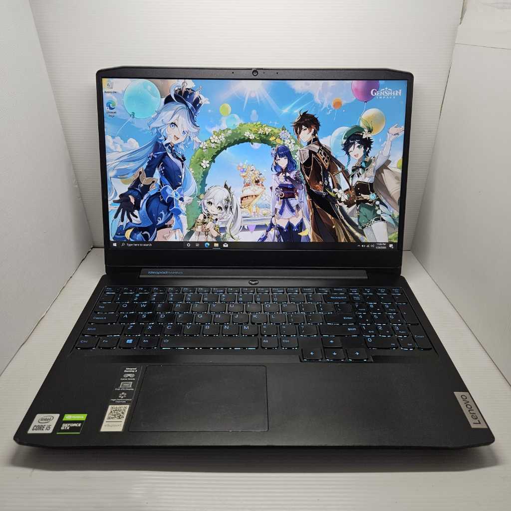 SIAP GAMING LENOVO IDEAPAD GAMING 3 I5 GEN 10 GTX 1650 16/512 120HZ NO MINUS