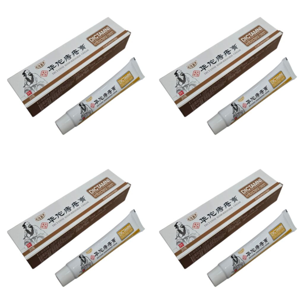 [ PAKET 4 PCS ] Salep Wasir DICTAMNI HUATUO 100% ORIGINAL Obat Wasir Ambeien Herbal / OBAT WASIR AMB