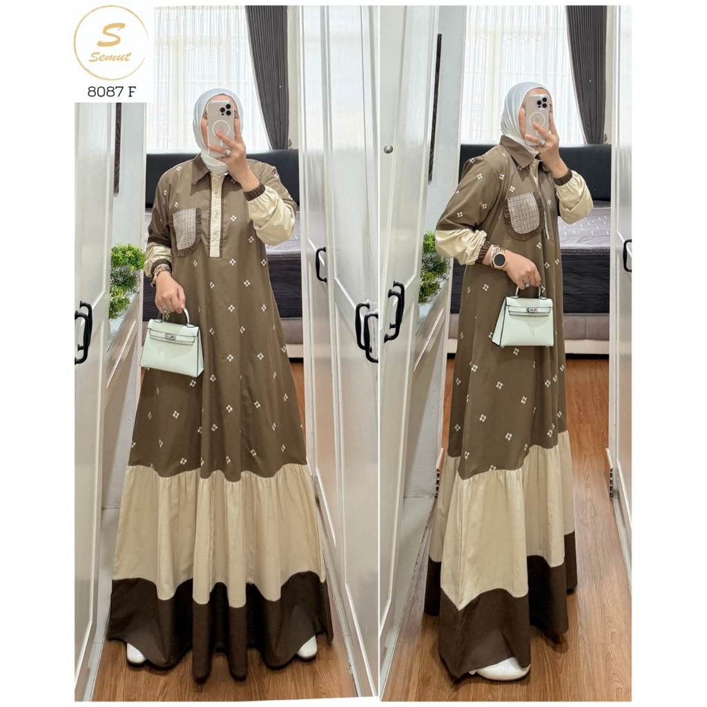 gamis syaina semut terbaru