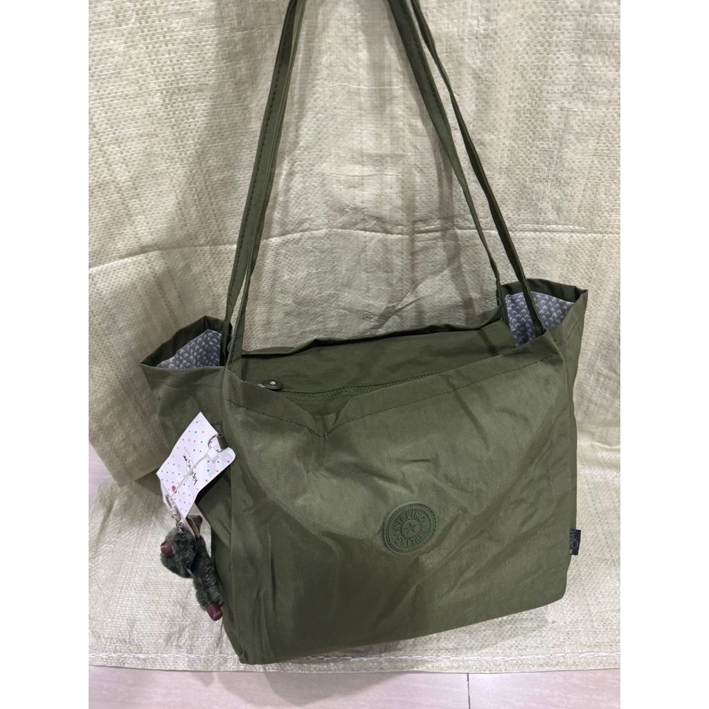 GROSIR KP 9919 Totebag Longhandle Wanita / Tas Bahu Parasut Kipling Premium