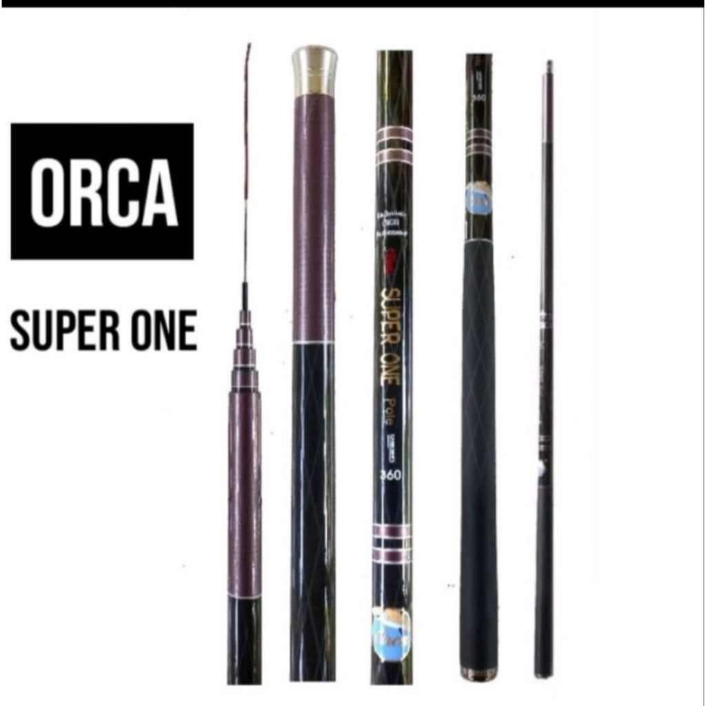 Joran Tegek Orca Super One 450 FREE PACKING PIPA PVC