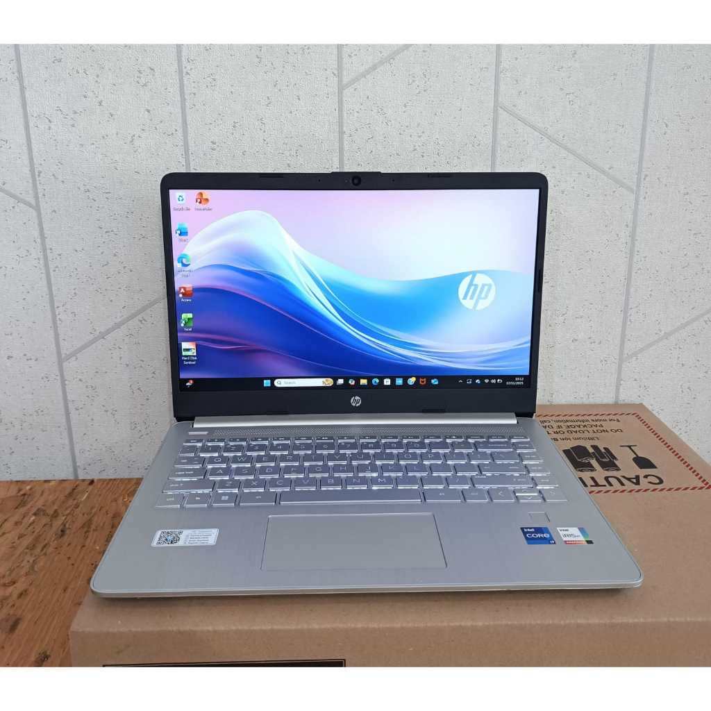 Laptop Hp 14s-dq5155TU, Core i7 - 1255U,  8Gb / 512Gb #Backlight, #Vga, Gaming, Silver
