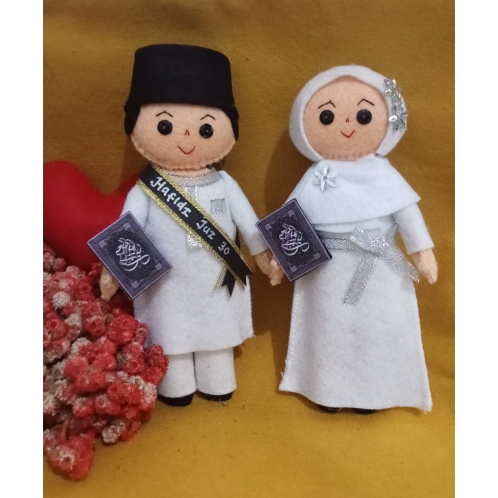 BONEKA TAHFIDZ QUR'AN/ Flanel Muslim