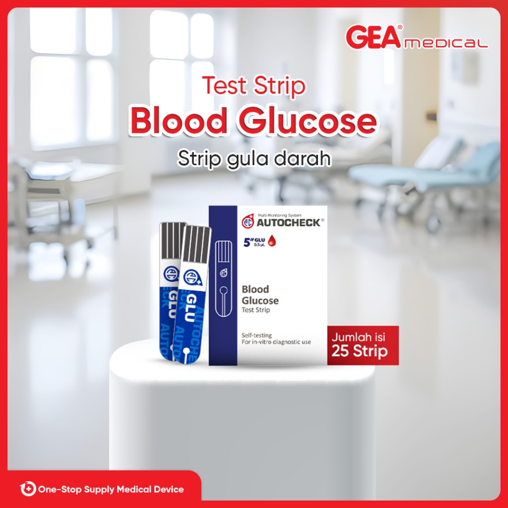 Autocheck Test Strip Glukosa - Biru