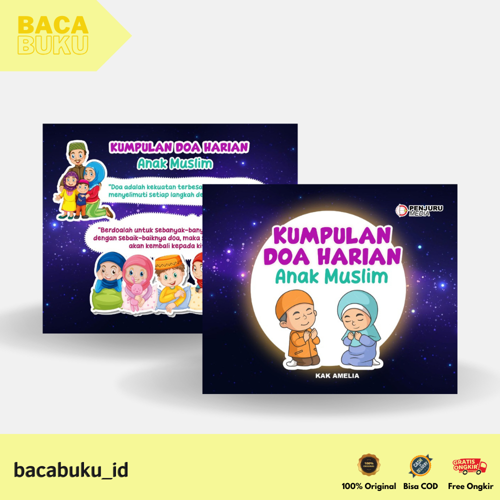 BUKU KUMPULAN DOA HARIAN ANAK MUSLIM - Penjuru Media