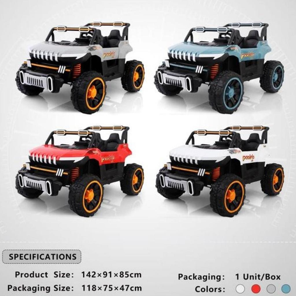 Mainan Anak Mobil Aki Jeep Hummer PJ 8611 - PJ 8606 - PJ 8618 Pacific