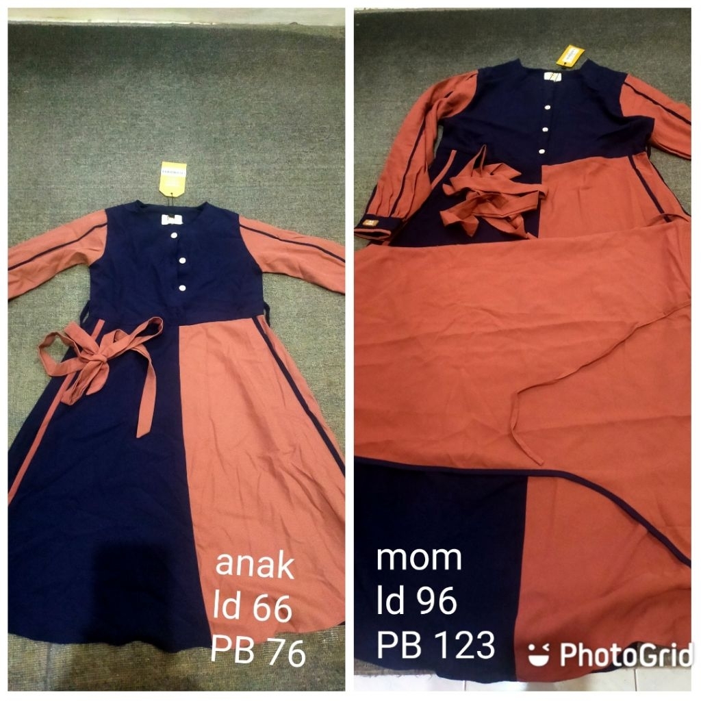 gamis myzta Milo navy