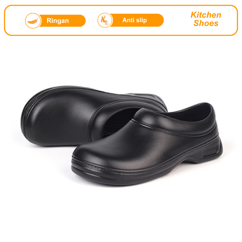 Sepatu Kitchen Pria Sepatu Chef Kitchen Shoes 9031 - Urban Stlye
