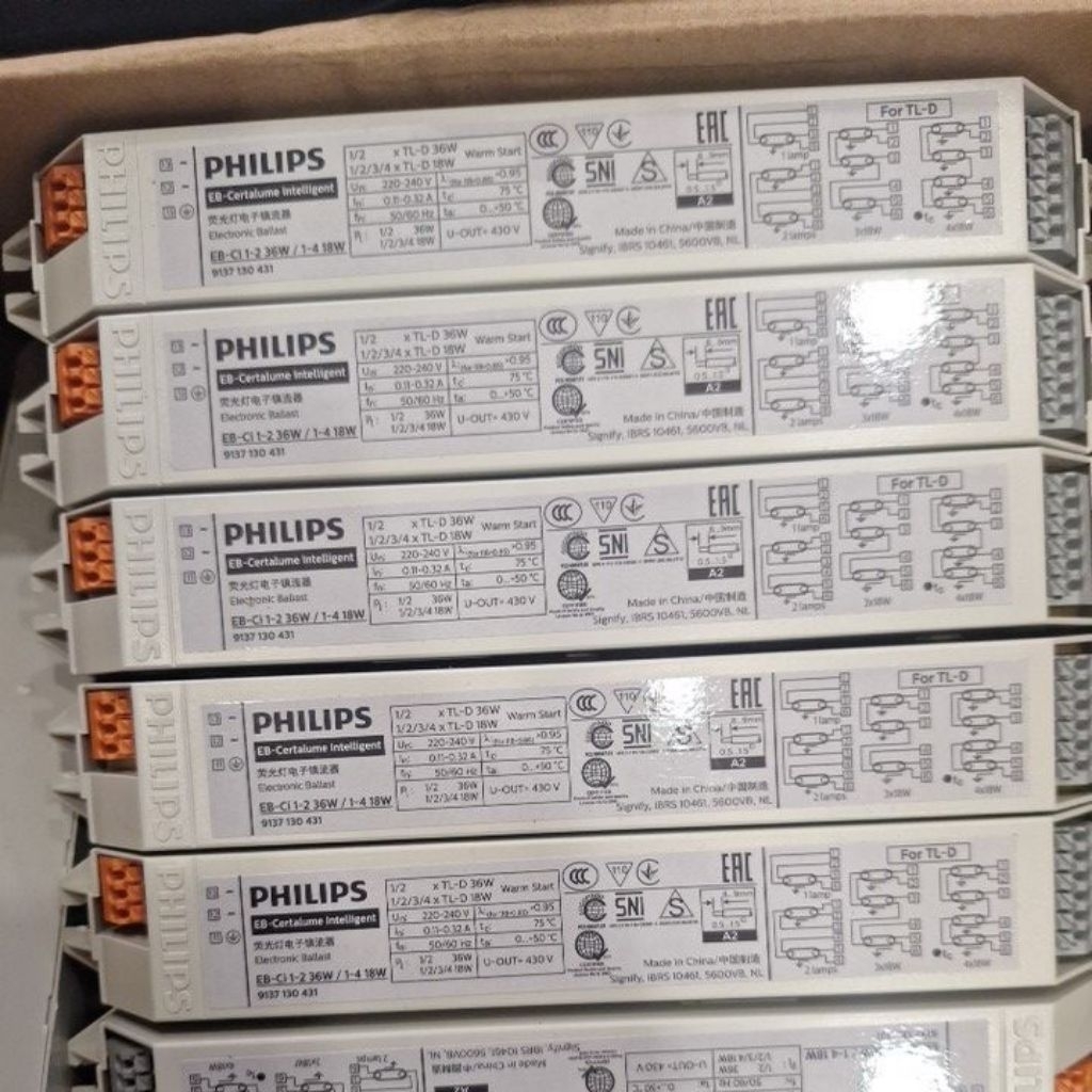 Ballast EBC 2x36w philips
