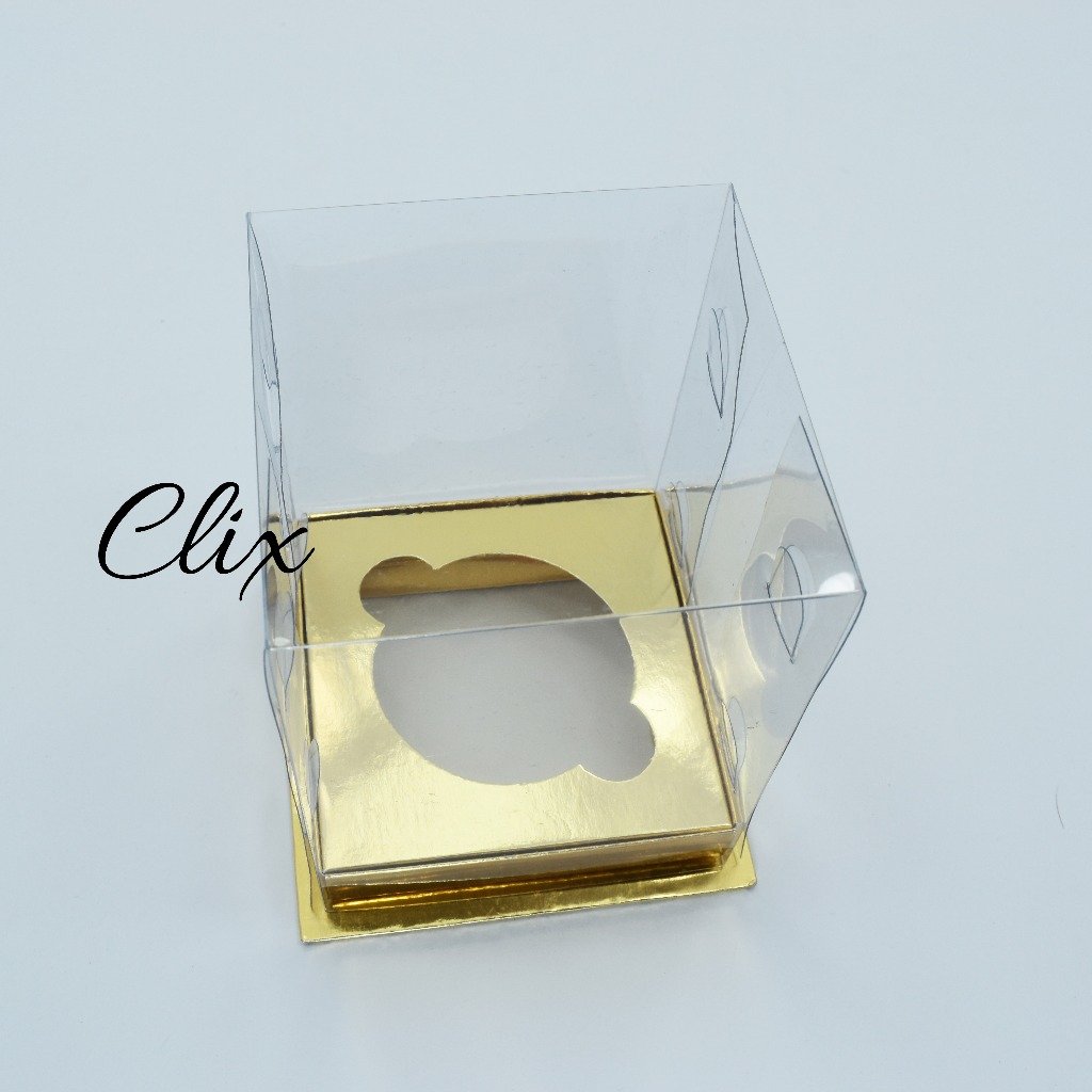 Box cupcake isi 1 gold
