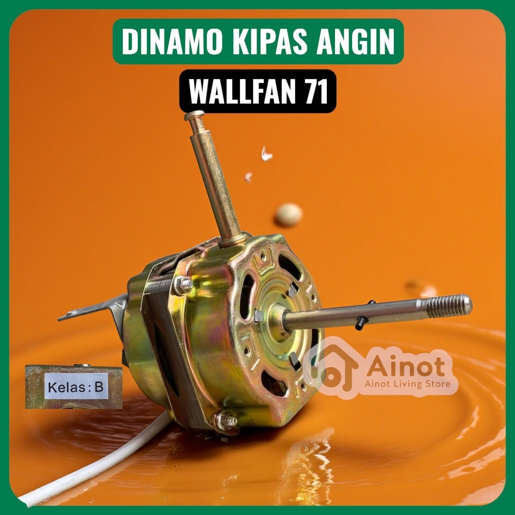 [ALS] DINAMO KIPAS ANGIN - MOTOR PENGGERAK WALLFAN/DINDING-DINAMO KIPAS MIYAKO SPAREPART MOTOR WALLF