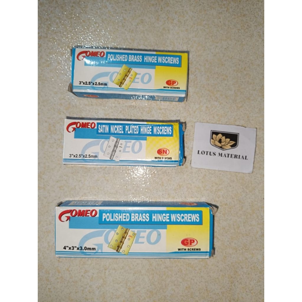 Engsel pintu jendela GOMEO / engsel tebal / Engsel GOMEO / Engsel plat tebal pintu jendela / engsel 