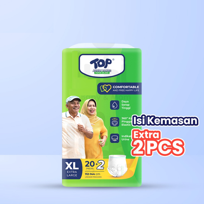 Top pants XL20 Popok dewasa popok celana dewasa / diapers dewasa / pempers dewasa / pempes celana