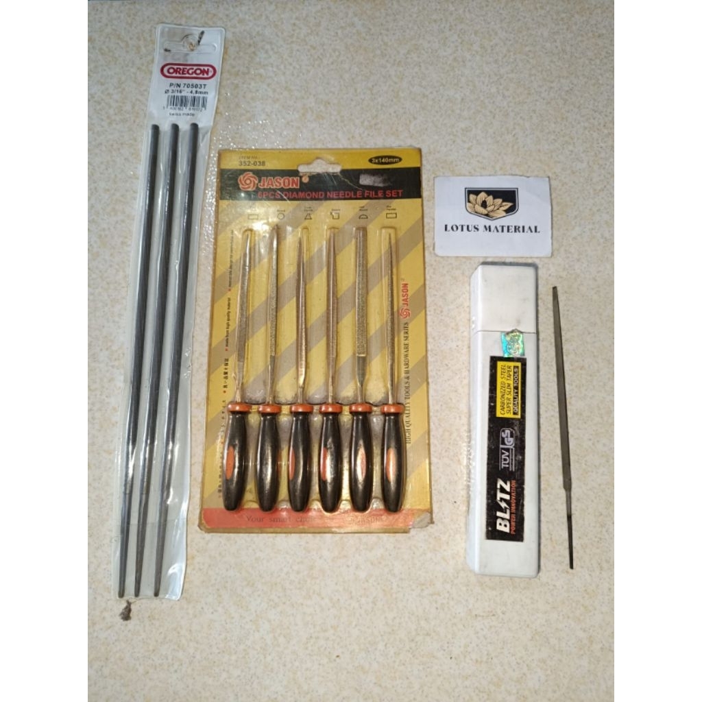 kikir / kikir set / kikir bulat / kikir segitiga / kikir india segitiga / kikir gergaji / kikir sens