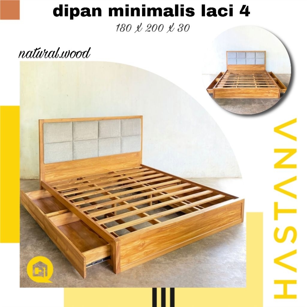 dipan minimalis kayu jati dipan laci kayu jati dipan kayu jati jepara