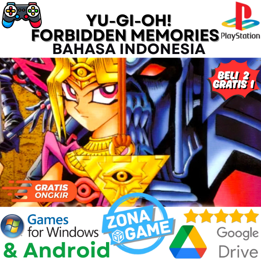 Game PC Yu-Gi-Oh Forbidden Memories Bahasa Indonesia PS1 | Bisa di Android / IOS / PC + Emulator