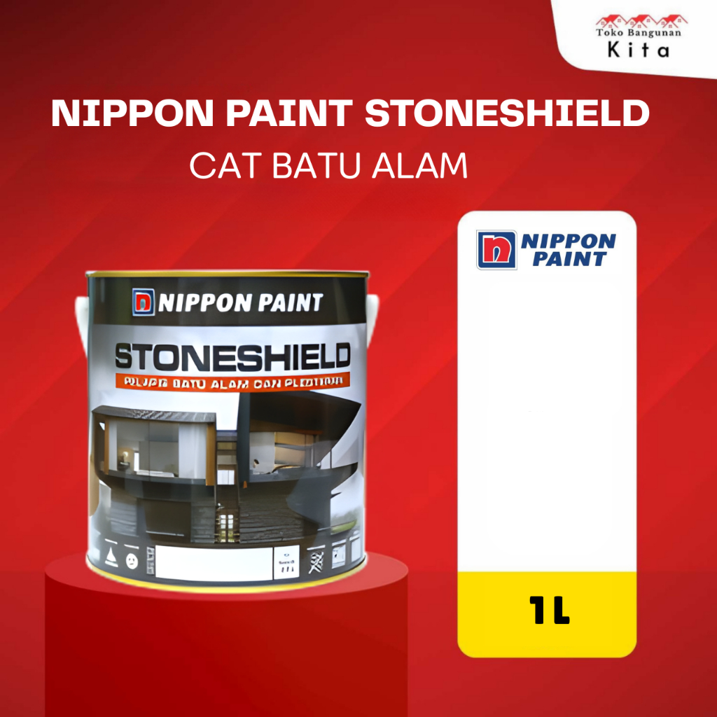Cat Batu Alam Nippon Paint 1 Liter