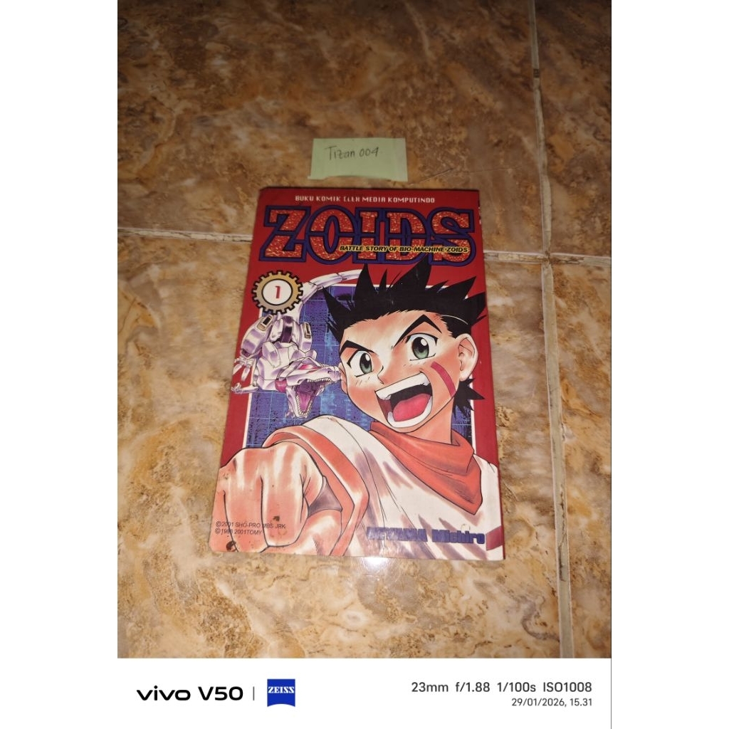 Komik Zoids Vol 1 - Ueyama Michiro