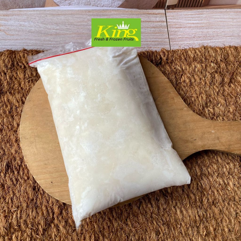 Daging sirsak beku,buah sirsak frozen, sirsak beku sirsat beku, kemasan 1kg