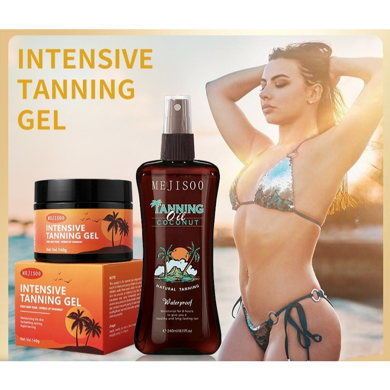 Tanning gel for tanning Beach tanning Bronze Wheat TANNING GEL