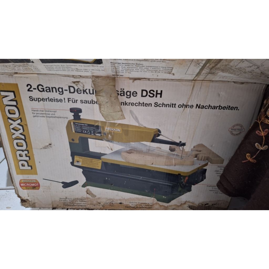 GergajiScrollsawProxxonBekas