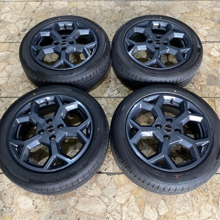 Velg Mobil Seken ORIGINAL BYD Ring 16 Baut 4x100 + BAN 185 55 R16