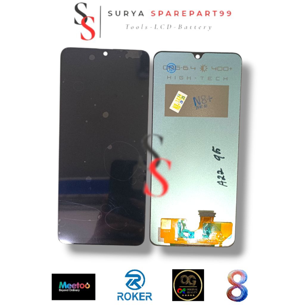 LCD-TOUCHSCREEN-ORIGINAL100%-SAMSUNG:A22(4G)/A225/M22