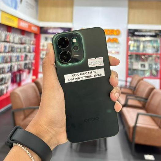 (HANDPHONE SECOND) OPPO RENO 14F 5G (8/256) - TDK GARANSI
