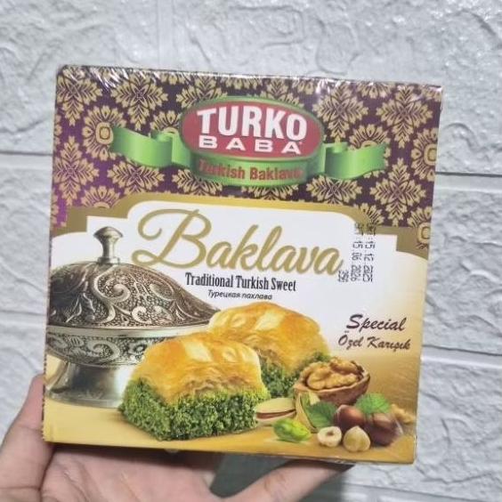 READY BAKLAVA MINI TURKO BABA ORIGINAL TURKI