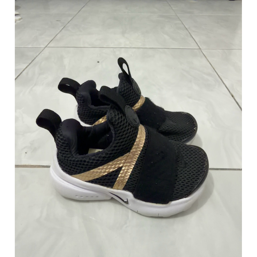 Nike Kids Presto Extreme sneakers metalik gold black second