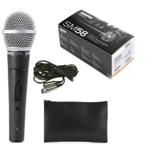 Shure SM58 SM 58 LC SM58-LC Dynamic Microphone Kabel Original