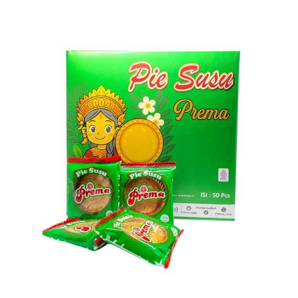 Pie Susu Prema Rasa Original PREMIUM Khas Bali Isi 50 Pcs