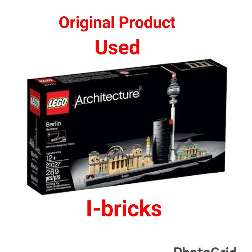Lego Architecture 21027 Berlin Used Original