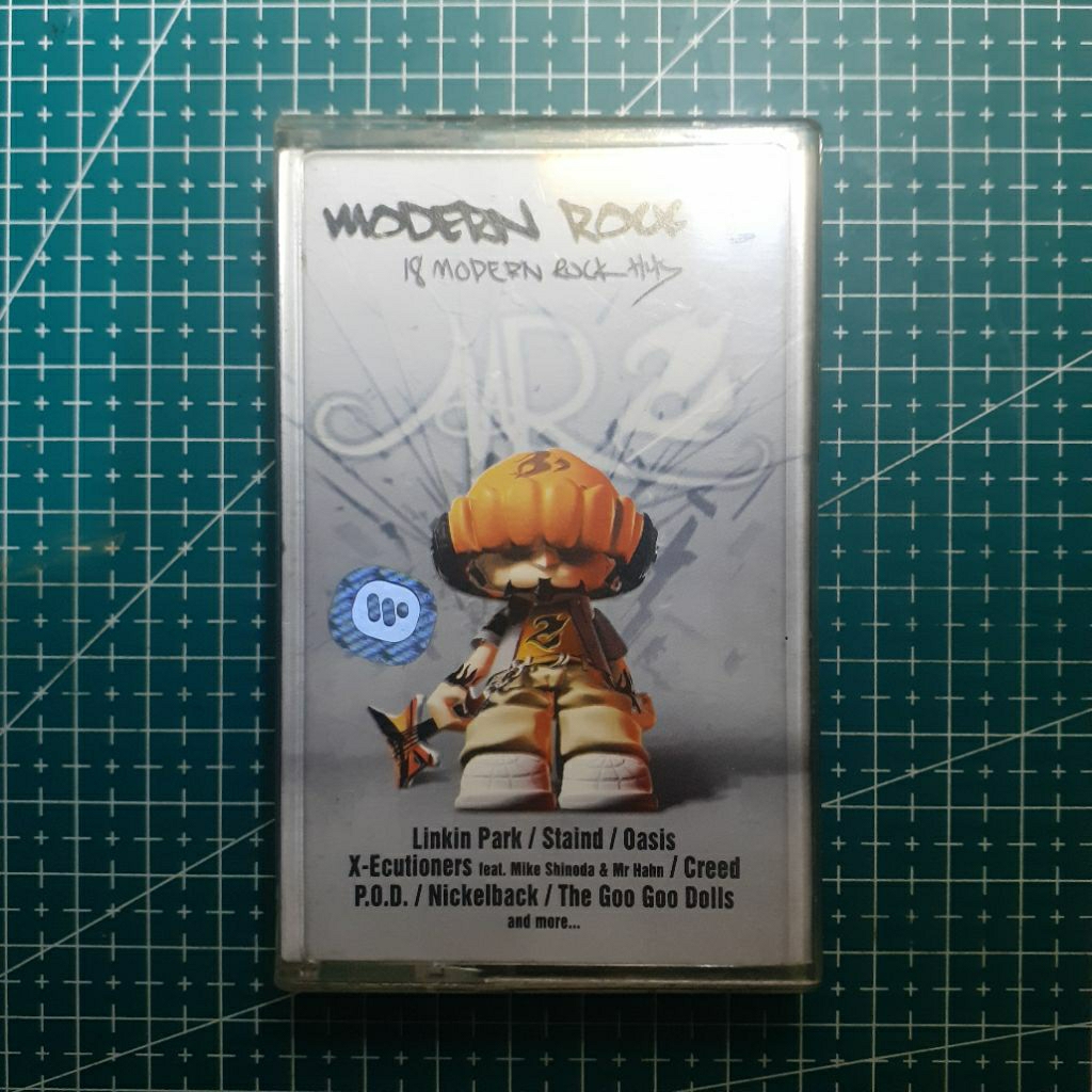 Kaset Various Artist - Modern Rock 2 (Linkin Park, Staind, Oasis, Creed, Nickelback, Incubus, etc)